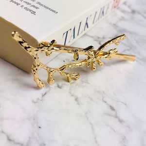 ❤️HP❤️ New! Tree Branch Hair Clip Hair Pin Gold